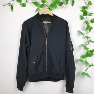 Ever Forward Black Bomber Jacket